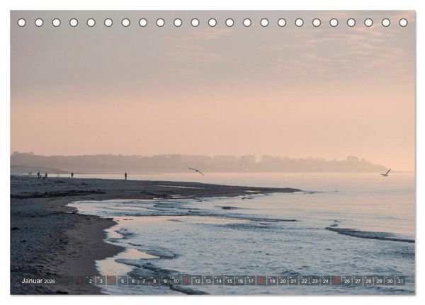 Produktbild: Ahrenshoop - Stimmungsbilder eines K&uuml;nstlerortes (Tischkalender 2026 DIN A5 quer), CALVENDO Monatskalender