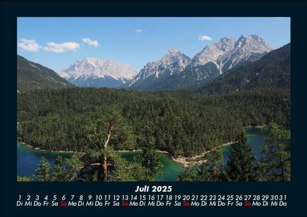 Produktbild: Bergige Welten 2025 Fotokalender DIN A5