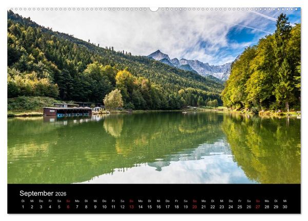 Produktbild: Traumlandschaft Werdenfelser Land - Teil II (Wandkalender 2026 DIN A2 quer), CALVENDO Monatskalender