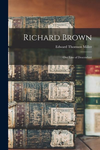 Produktbild: Richard Brown: One Line of Descendant