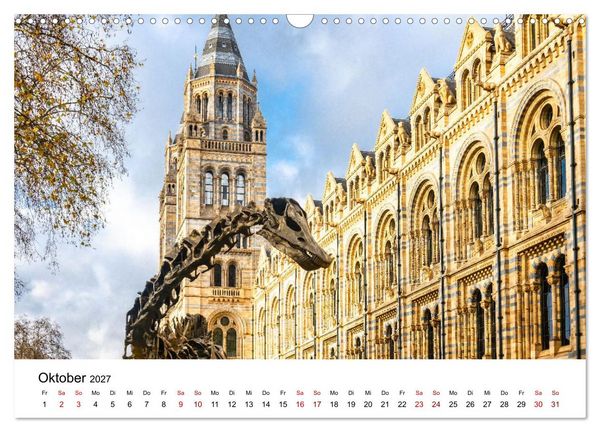 Produktbild: London, bunt und sch&ouml;n! (Wandkalender 2027 DIN A3 quer), CALVENDO Monatskalender