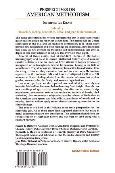 Produktbild: Perspectives on American Methodism