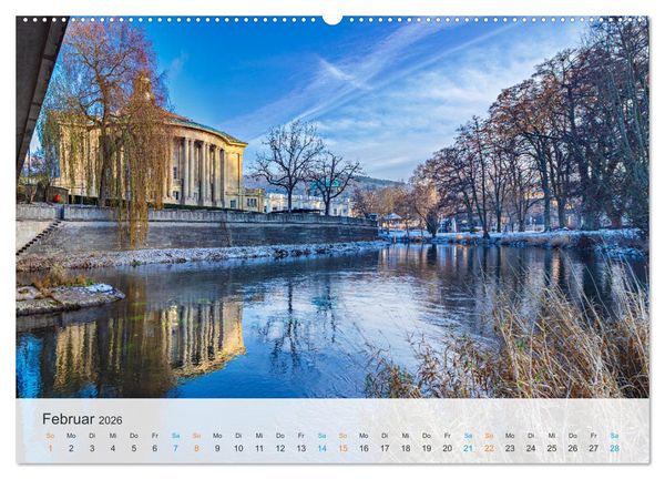 Produktbild: Bad Kissingen - Welterbe-Kurstadt (hochwertiger Premium Wandkalender 2026 DIN A2 quer), Kunstdruck in Hochglanz
