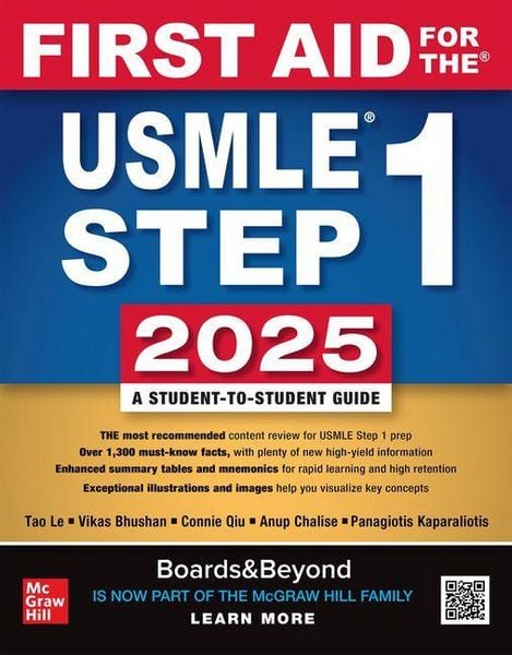 Produktbild: First Aid for the USMLE Step 1 2025