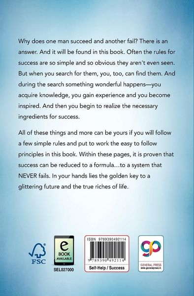 Produktbild: The Success System that Never Fails