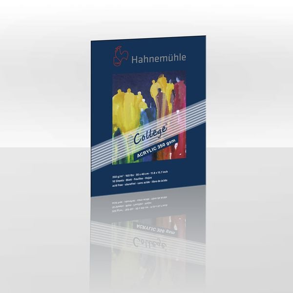 Produktbild: Hahnem&uuml;hle Papier College&reg;, 30 x 40 cm, 360 g/m&sup2;