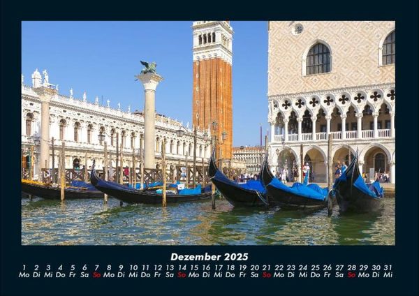 Produktbild: Venedig 2025 Fotokalender DIN A4
