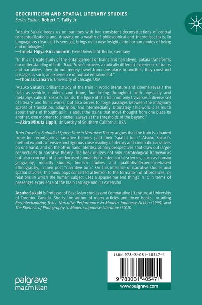 Produktbild: Train Travel as Embodied Space-Time in Narrative Theory
