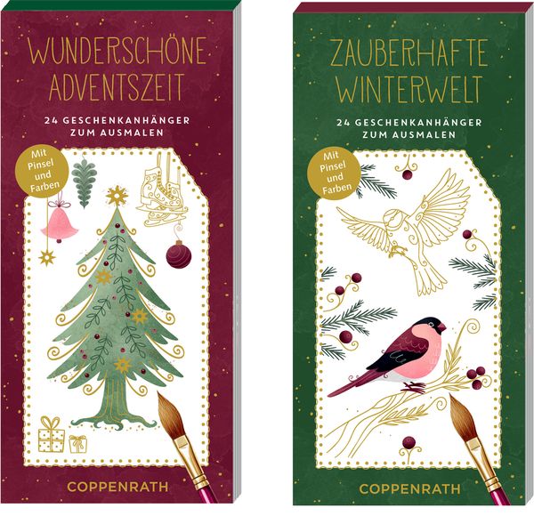 Produktbild: Kreativ-Adventskalender &ndash; Wundersch&ouml;ne Adventszeit / Zauberhafte Winterwelt