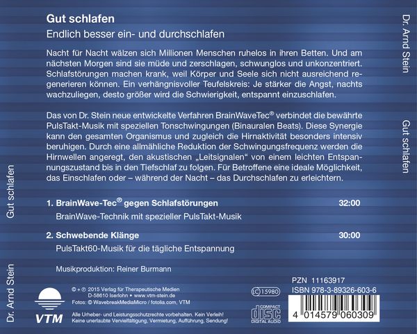 Produktbild: Gut schlafen
