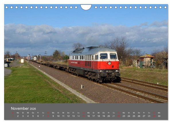 Produktbild: Eisenbahn Kalender 2026 - Oberlausitz und Nachbarl&auml;nder (Wandkalender 2026 DIN A4 quer), CALVENDO Monatskalender