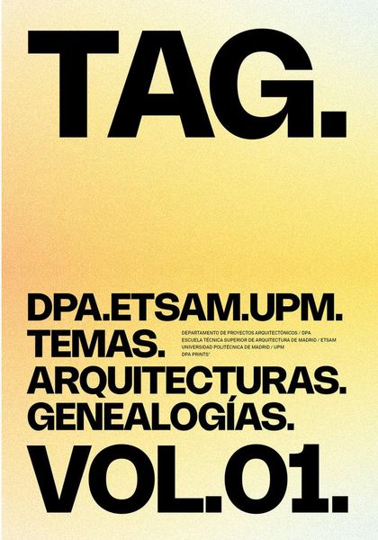Produktbild: Tag. Temas. Arquitecturas. Genealogias. Vol.01