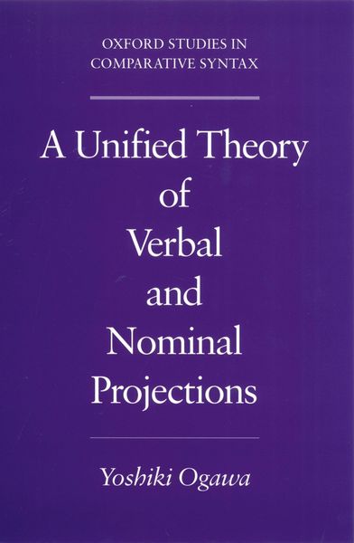 Produktbild: A Unified Theory of Verbal and Nominal Projections