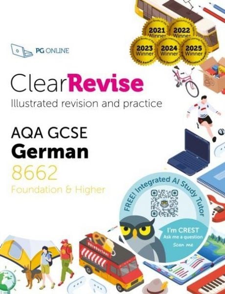 Produktbild: ClearRevise AQA GCSE German 8662