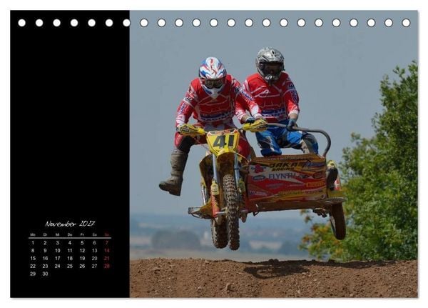 Produktbild: Motocross (Tischkalender 2027 DIN A5 quer), CALVENDO Monatskalender