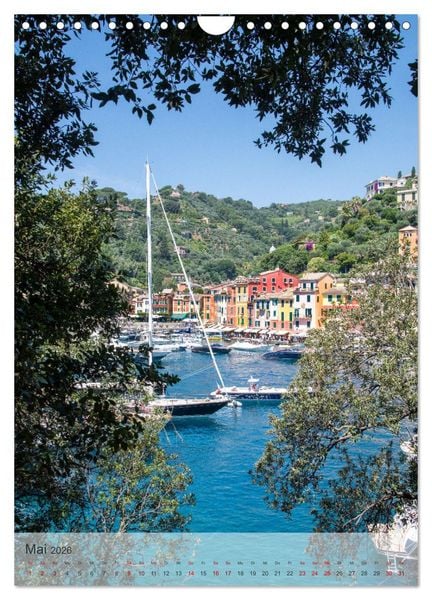 Produktbild: Portofino - Im Herzen der italienischen Riviera!! (Wandkalender 2026 DIN A4 hoch), CALVENDO Monatskalender