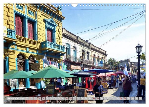 Produktbild: Buenos Aires - Capital on the Rio de la Plata (Wall Calendar 2027 DIN A3 landscape), CALVENDO 12 Month Wall Calendar