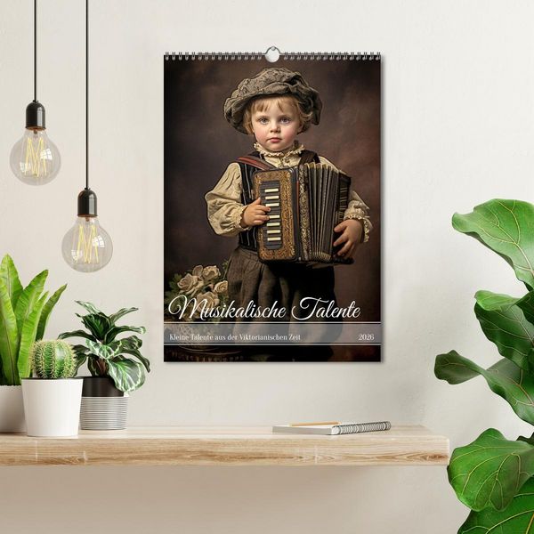 Produktbild: Musikalische Talente (Wandkalender 2026 DIN A3 hoch), CALVENDO Monatskalender