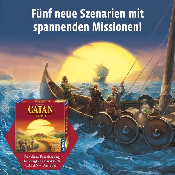 Produktbild: KOSMOS - Catan - Erweiterung - Entdecker & Piraten