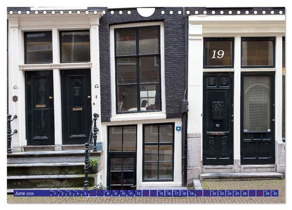 Produktbild: AWESOME AMSTERDAM (Wall Calendar 2026 DIN A4 landscape), CALVENDO 12 Month Wall Calendar