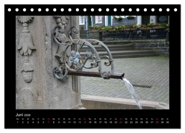 Produktbild: Impressionen vom Solinger Klingenpfad (Tischkalender 2026 DIN A5 quer), CALVENDO Monatskalender