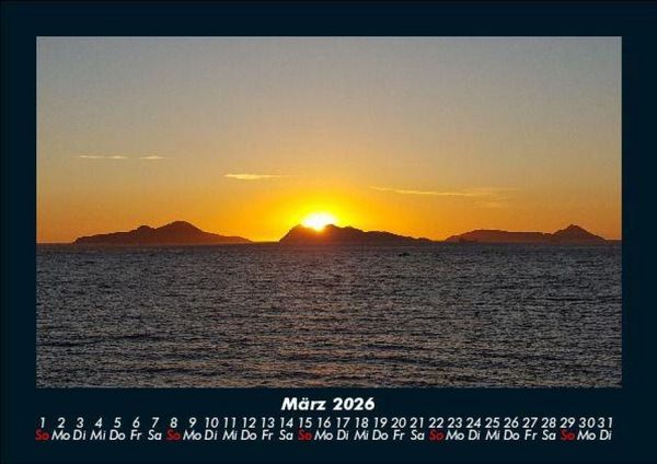 Produktbild: Meereslandschaft 2026 Fotokalender DIN A5