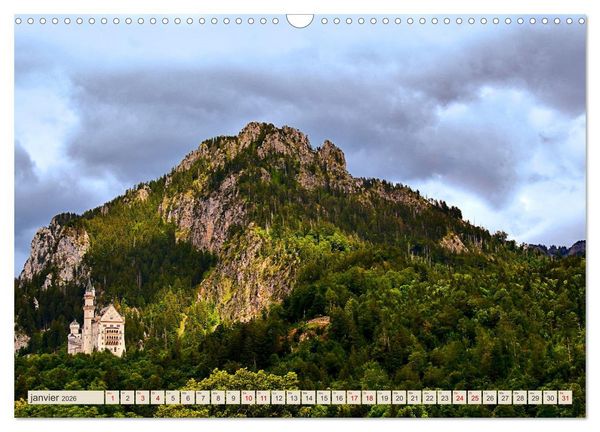 Produktbild: L'Allemagne, tes paysages (Calendrier mural 2026 DIN A3 vertical), CALVENDO calendrier mensuel