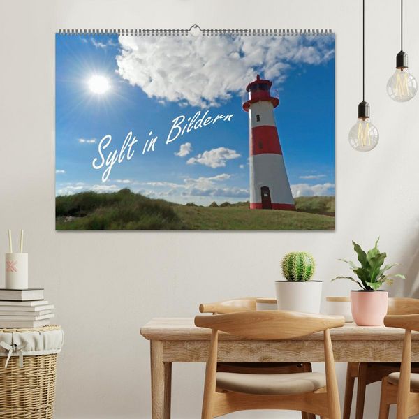 Produktbild: Sylt in Bildern (Wandkalender 2026 DIN A2 quer), CALVENDO Monatskalender