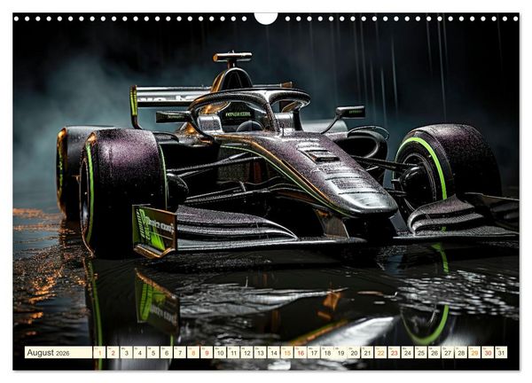 Produktbild: Rennwagen Fantasien (Wandkalender 2026 DIN A3 quer), CALVENDO Monatskalender