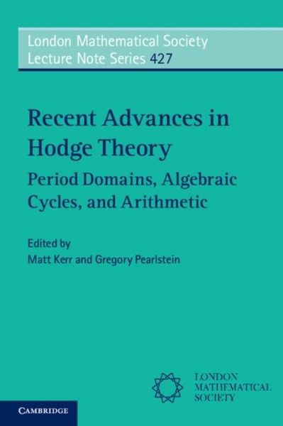 Produktbild: Recent Advances in Hodge Theory