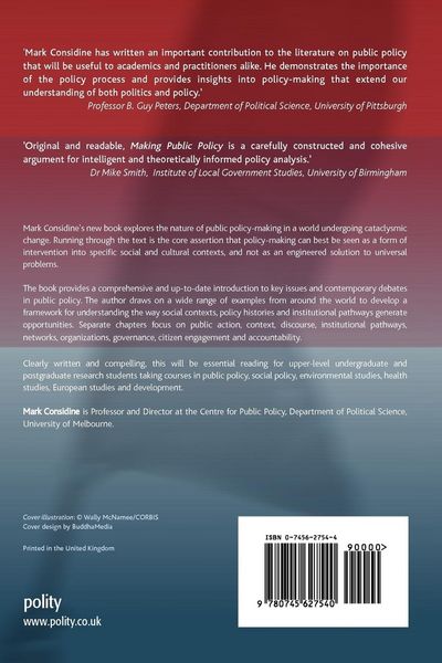 Produktbild: Making Public Policy