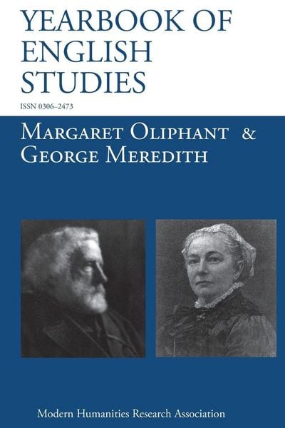 Produktbild: Margaret Oliphant and George Meredith (Yearbook of English Studies (49) 2019)