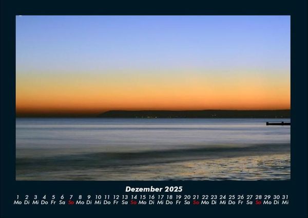 Produktbild: Meereslandschaft 2025 Fotokalender DIN A4
