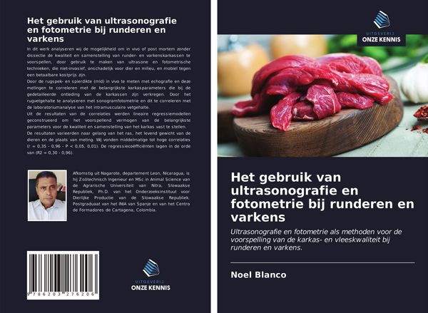 Produktbild: Het gebruik van ultrasonografie en fotometrie bij runderen en varkens