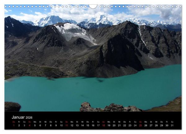 Produktbild: Kirgistan 2026 (Wandkalender 2026 DIN A3 quer), CALVENDO Monatskalender