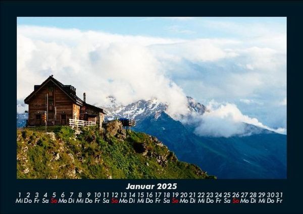 Produktbild: Bergige Welten 2025 Fotokalender DIN A5