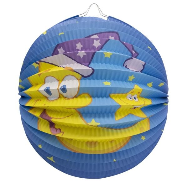 Produktbild: Idena Lampion Mond und Stern &Oslash;26cm
