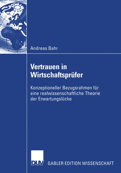 Produktbild: Vertrauen in Wirtschaftspr&uuml;fer