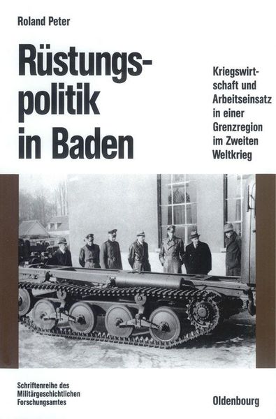 Produktbild: R&uuml;stungspolitik in Baden