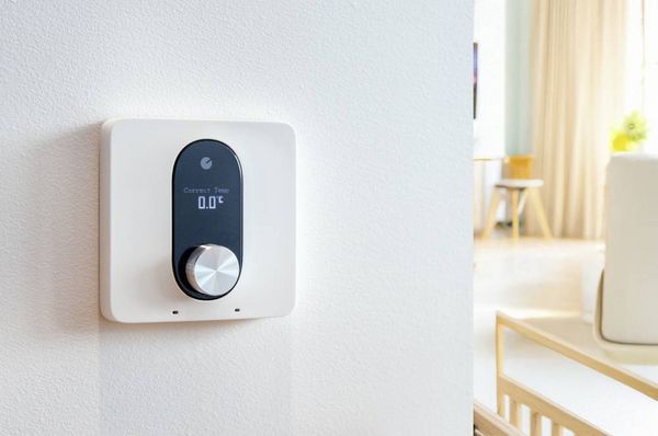 Produktbild: Shelly LinkedGo smartes Heizungsthermostat (Fu&szlig;boden) Fu&szlig;bodenheizungssteuerung, Raumthermostat Bluetooth, Wi-Fi