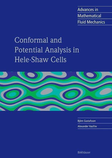 Produktbild: Conformal and Potential Analysis in Hele-Shaw Cells