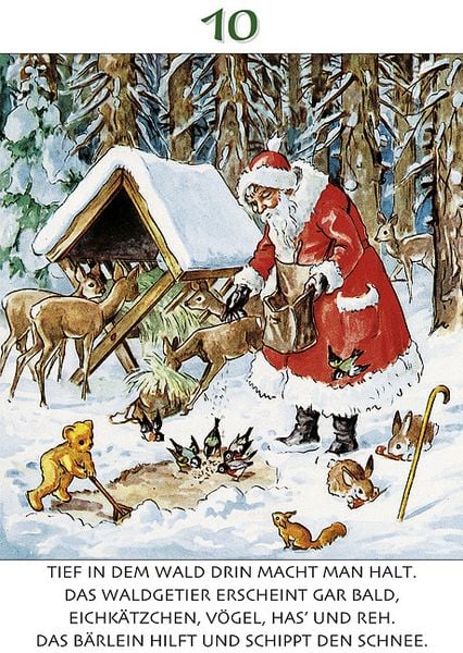 Produktbild: Advents-Abrei&szlig;kalender "Teddys Weihnachtsreise"