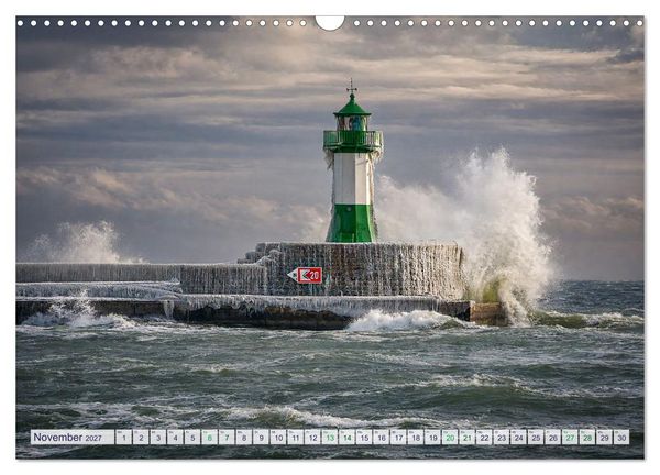 Produktbild: Inseltr&auml;ume R&uuml;gen &ndash; 12 Monate pure Ostsee-Magie (Wandkalender 2027 DIN A3 quer), CALVENDO Monatskalender