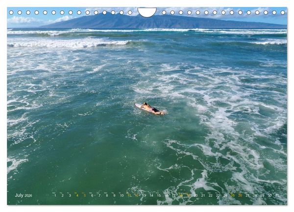 Produktbild: Hawaii, Maui and Big Island (Wall Calendar 2026 DIN A4 landscape), CALVENDO 12 Month Wall Calendar