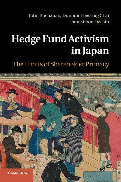 Produktbild: Hedge Fund Activism in Japan