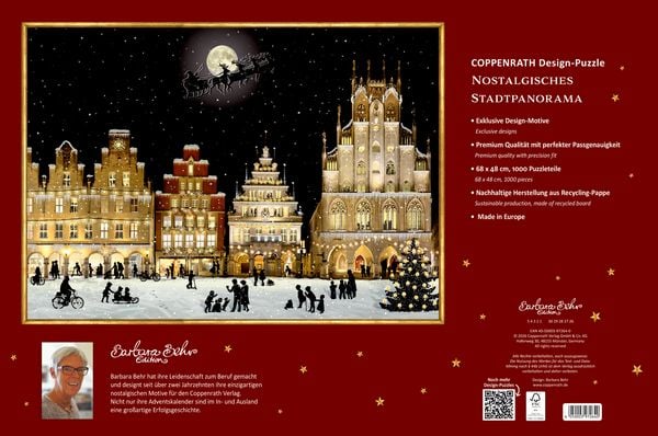 Produktbild: Puzzle &ndash; Nostalgisches Stadtpanorama