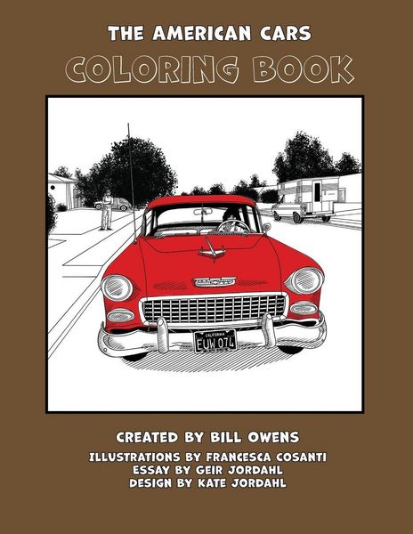 Produktbild: The American Cars - Coloring Book