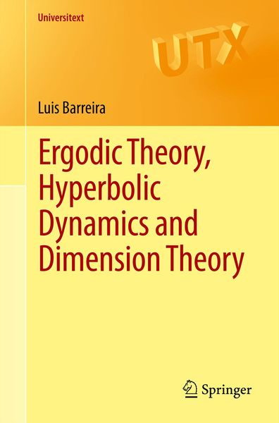 Produktbild: Ergodic Theory, Hyperbolic Dynamics and Dimension Theory