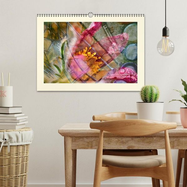 Produktbild: Fotografie trifft Malerei (Wandkalender 2026 DIN A3 quer), CALVENDO Monatskalender