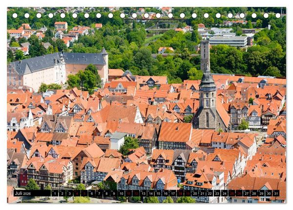 Produktbild: Hann. M&uuml;ndener Ansichten (Tischkalender 2026 DIN A5 quer), CALVENDO Monatskalender